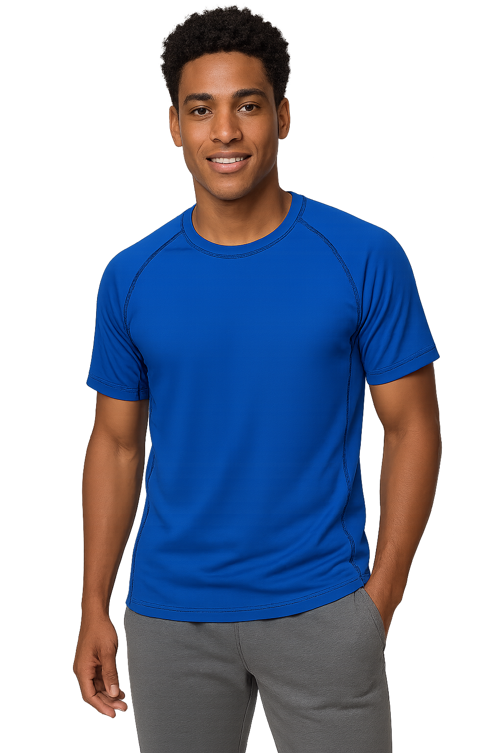 UTSA02-MC SHIRT MANGAS CORTAS CUELLO REDONDO